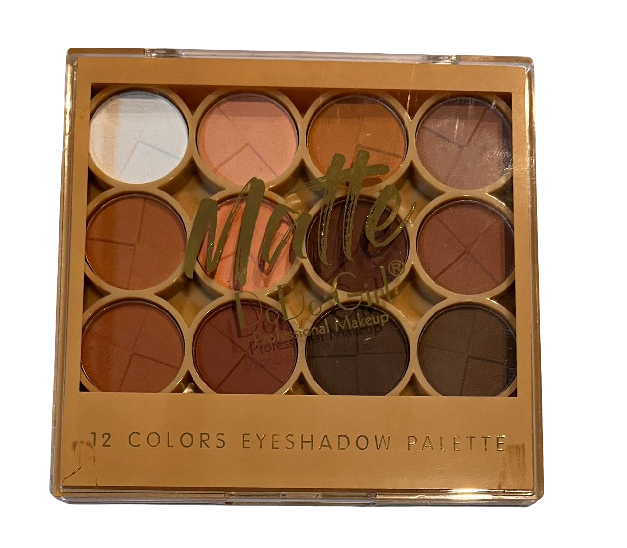 پالت سایه چشم MATTE دو دو گرل ۱۲ رنگ