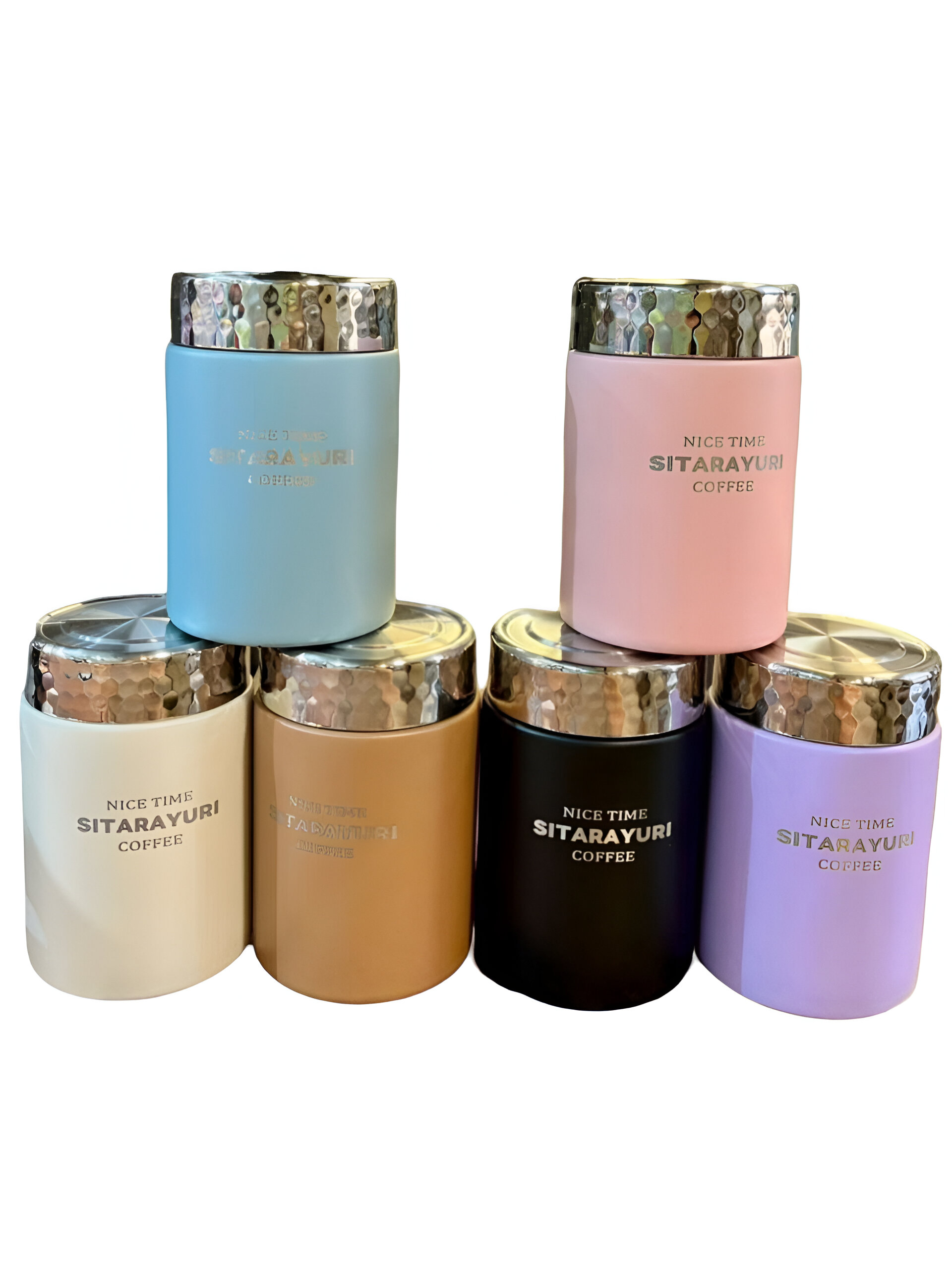 مینی تراول ماگ سیتارایوری در ۶ رنگ حجم ۲۱۰ میل کد 1520