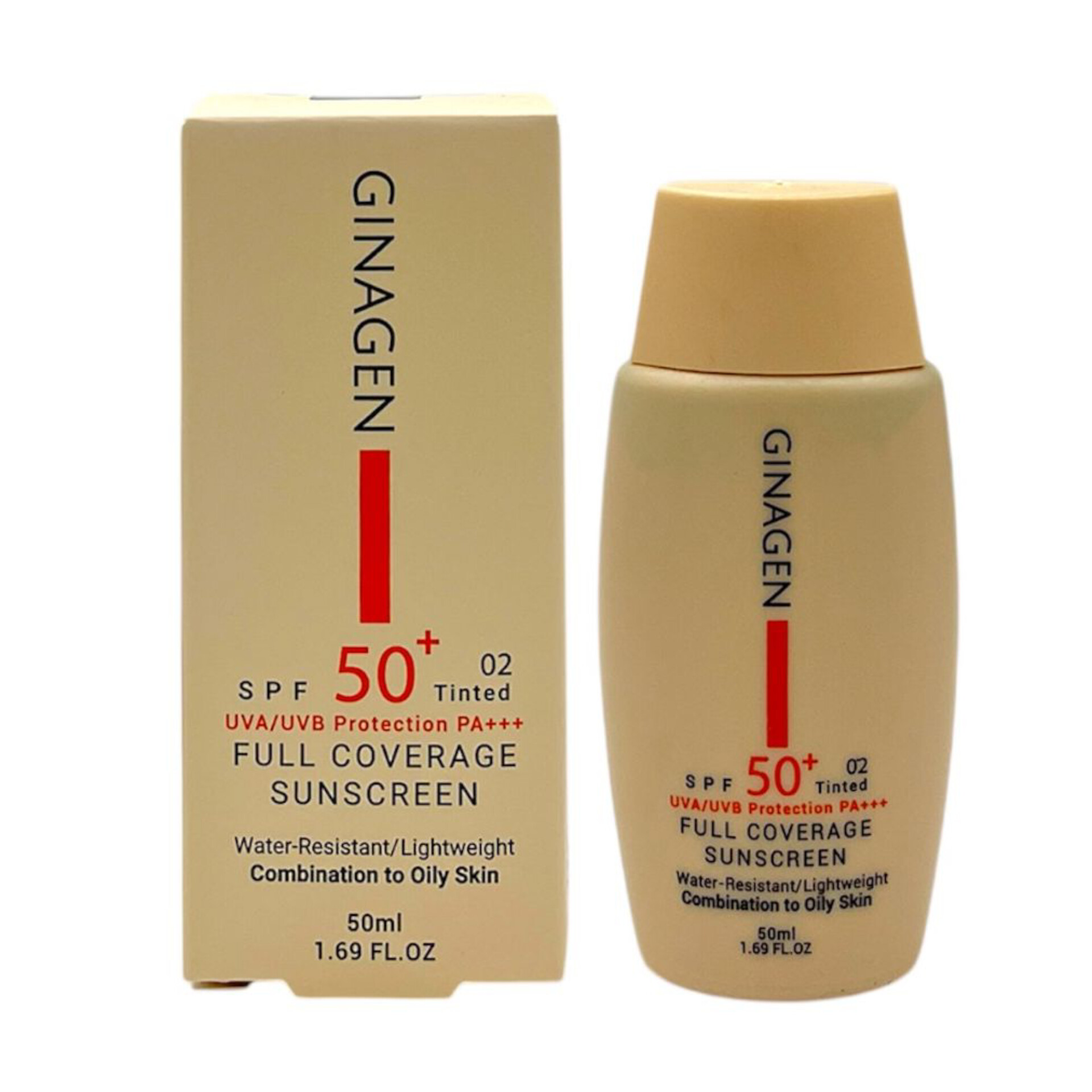 کرم ضدآفتاب ژیناژن مناسب پوست چرب و مختلط غیرکومدوژنیک spf 50