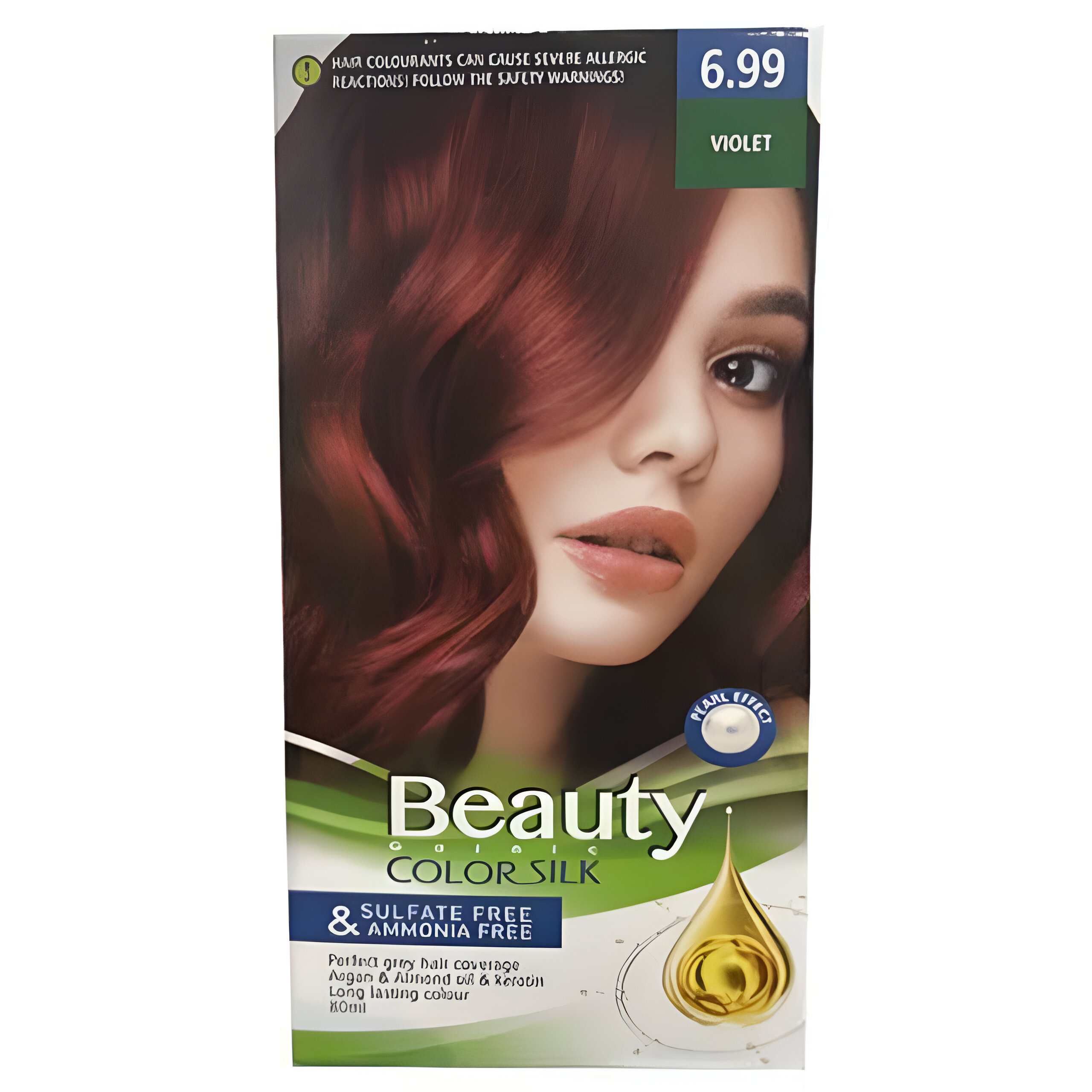 کیت رنگ مو بیوتی شماره ۶/۹۹ (VIOLET) شرابی حجم ۸۰ میلی لیتر