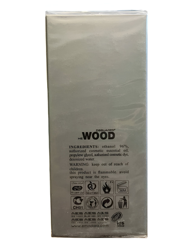 عطر جیبی wood مردانه عمادآرا مدل تولباکس وود حجم ۳۰میل
