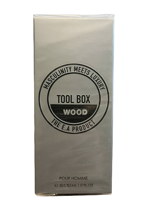 عطر جیبی wood مردانه عمادآرا مدل تولباکس وود حجم ۳۰میل