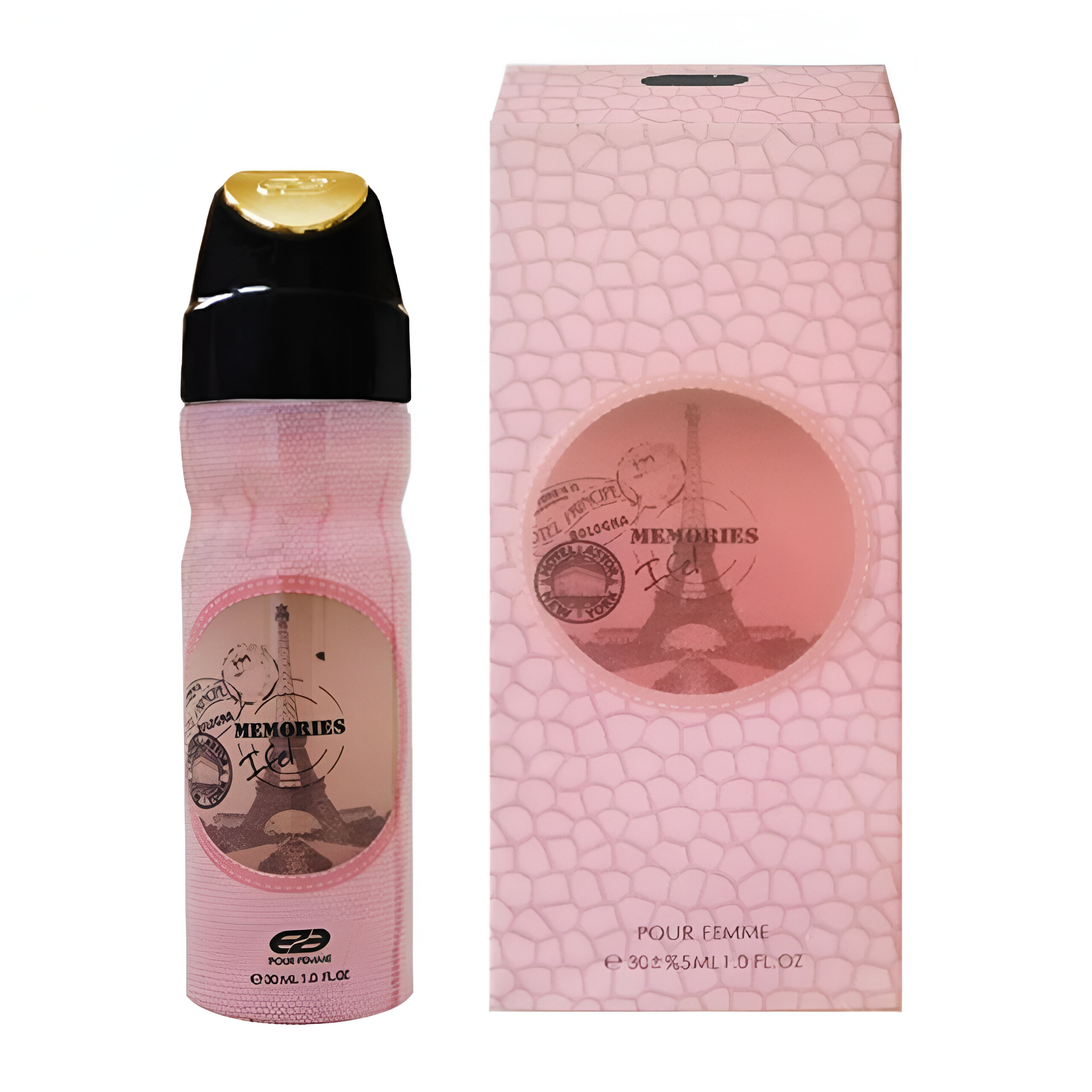 عطر جیبی زنانه عمادآرا مدل مموریز ایفل حجم ۳۰ میل