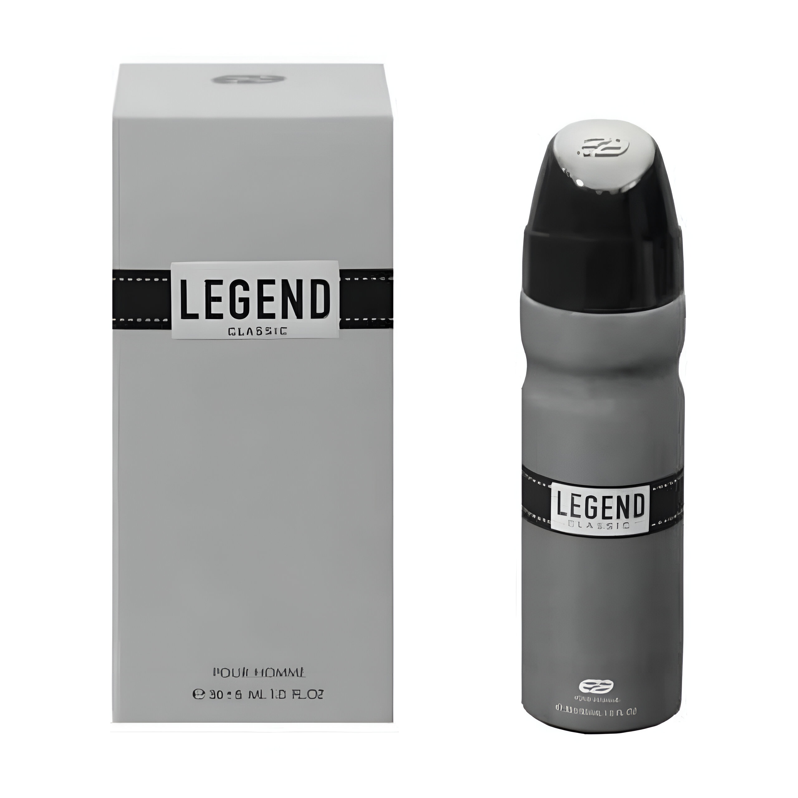 عطر جیبی مردانه عمادآرا مدل لجند کلاسیک حجم ۳۰میل