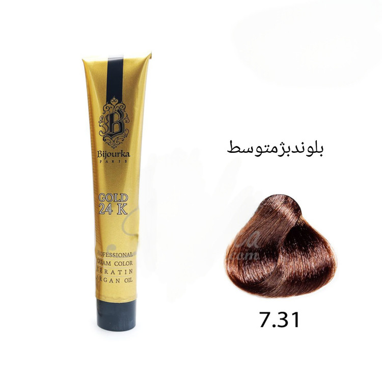 رنگ مو زنانه بیجورکا سری بژ