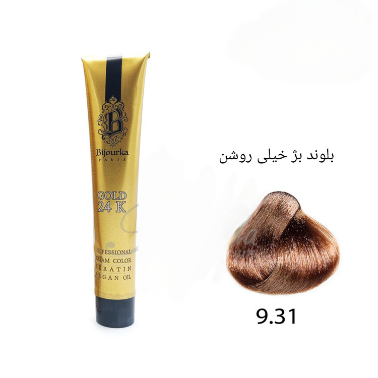 رنگ مو زنانه بیجورکا سری بژ