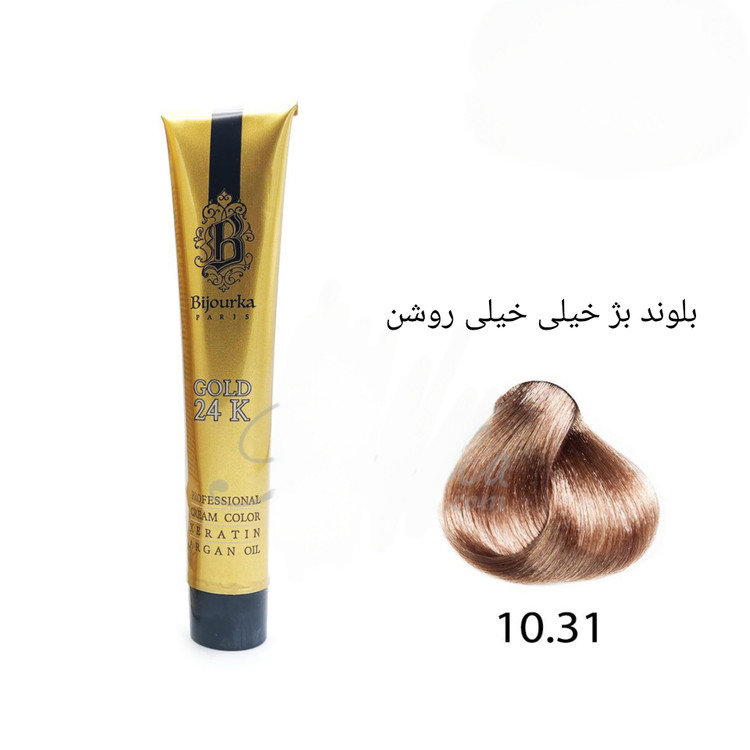 رنگ مو زنانه بیجورکا سری بژ