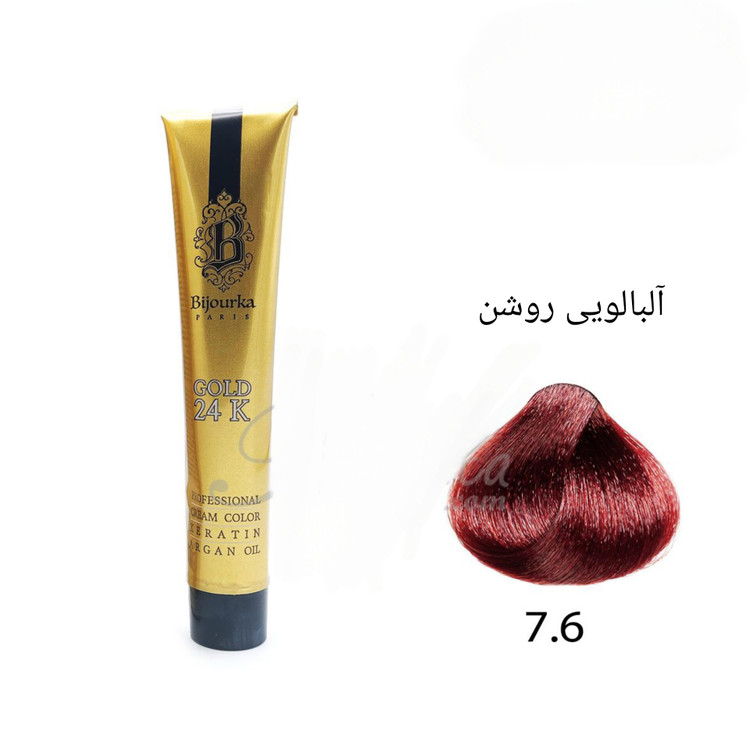 رنگ مو زنانه بیجورکا سری آلبالویی