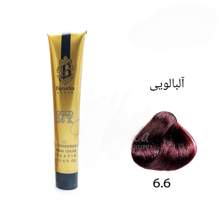 رنگ مو زنانه بیجورکا سری آلبالویی