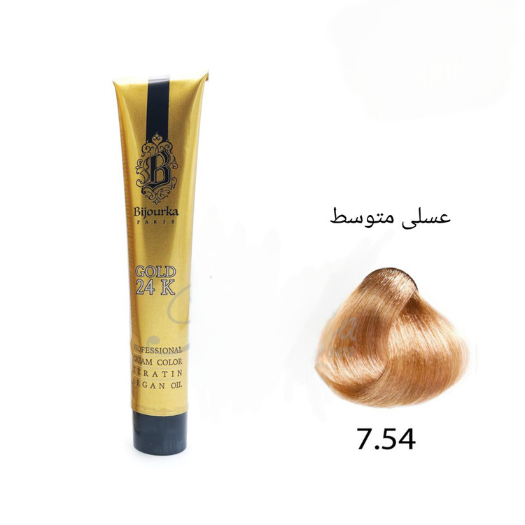 رنگ مو زنانه بیجورکا سری عسلی