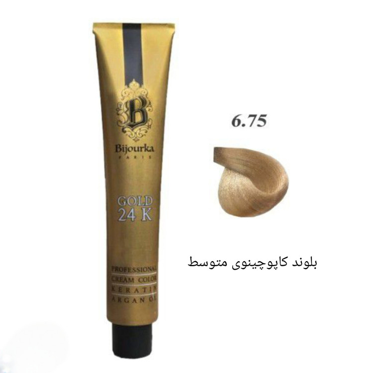 رنگ مو زنانه بیجورکا سری کاپوچینو حجم ۱۰۰ میل