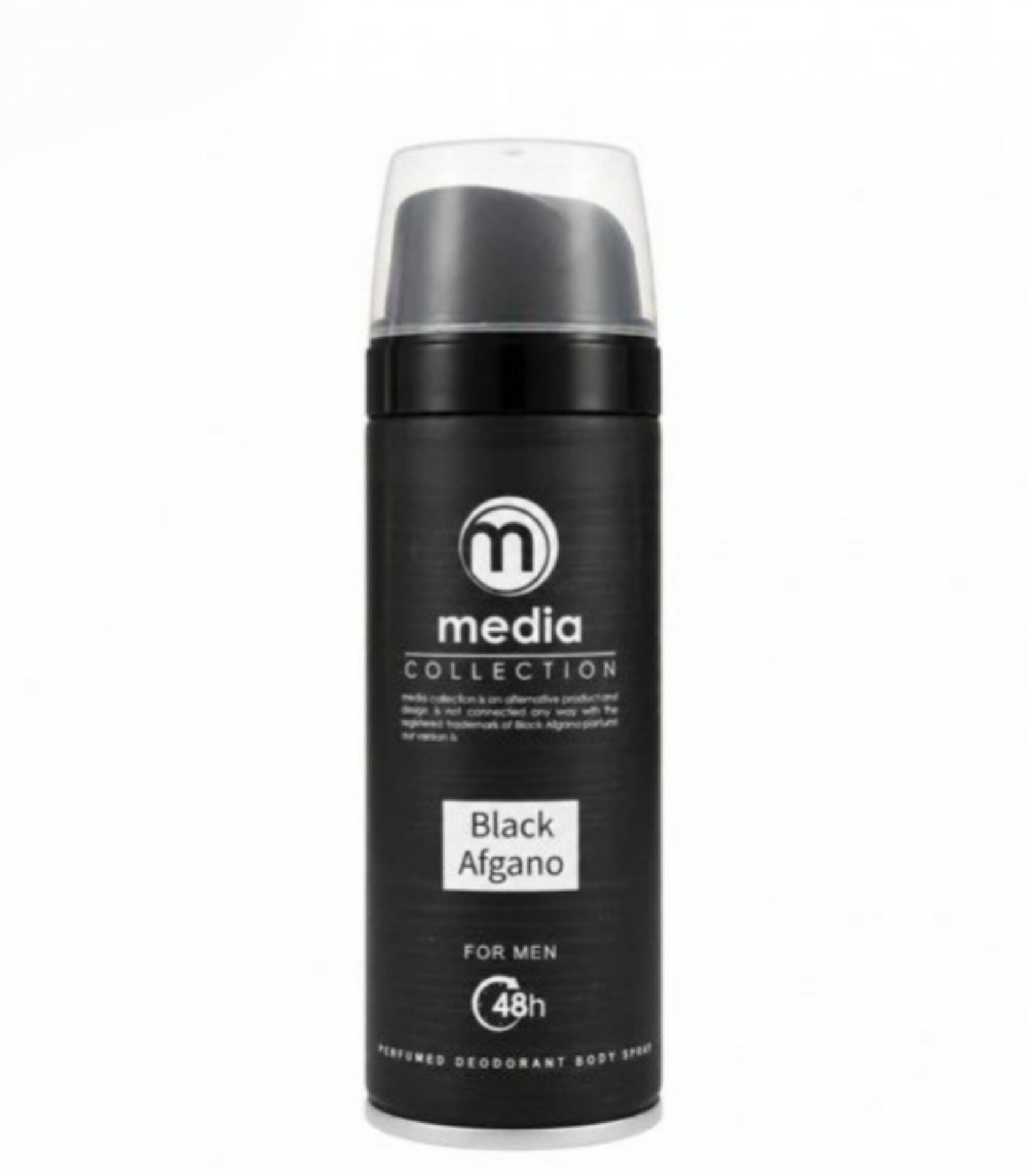 اسپری بدن مردانه مدیا مدل Black Afgano