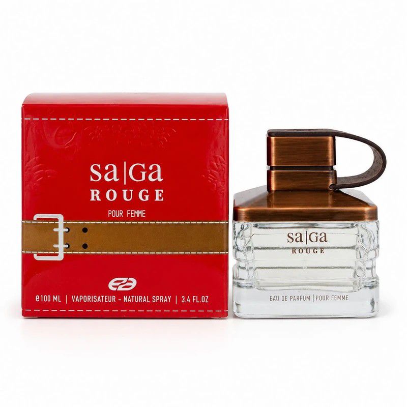 ادکلن زنانه ساگا عمادآرا مدل SAGA ROUGE