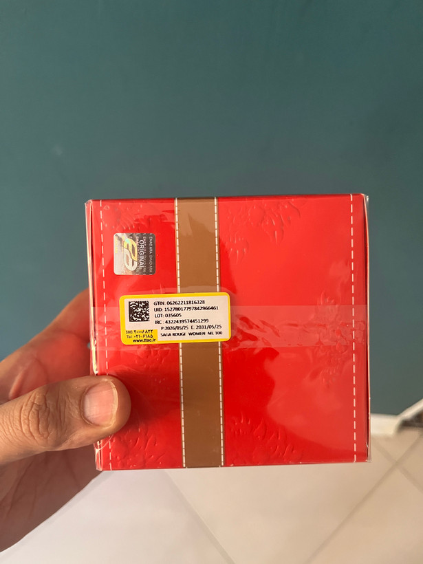 ادکلن زنانه ساگا عمادآرا مدل SAGA ROUGE